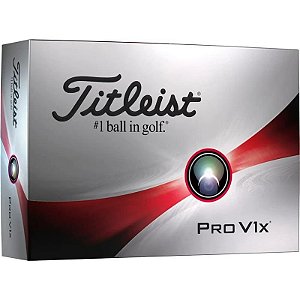Bolas de Golfe Titleist PRO V1X - Caixa com 12 Unidades