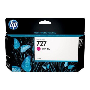 Cartucho De Tinta Hp 727 Cor Magenta 130Ml - Modelo B3P20A