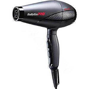 Secador de Cabelo Profissional Babylisspro Black Star B6200UZ 2000W 220V - Cor Preto