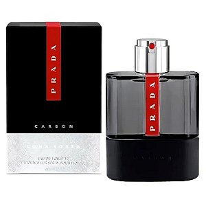 Perfume Prada Luna Rossa Carbon 50Ml Eau De Toilette Para Homens