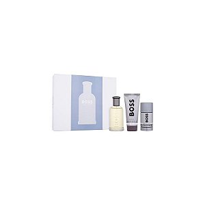 Kit Hugo Boss NO6 Eau de Toilette Masculino 100ml com 3 Itens Inclusos