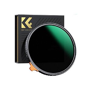 Filtro ND Variável K&F 49MM 2-400 para Lentes - Modelo KF01.1458