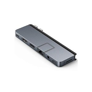 Hub Targus Hyperdrive Pro 7 em 2 USB-C HD575 Cinza