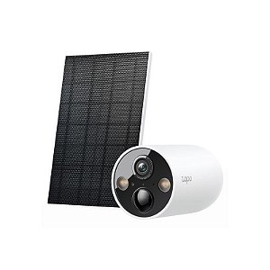 Câmera de Segurança TP-Link Tapo C425 com Painel Solar - 2K QHD - Branca
