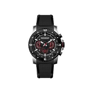 Relógio Multifuncional Hummer em Borracha Preto WH2-224283