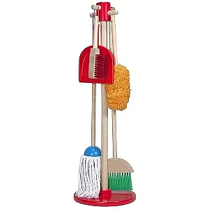Kit De Limpeza Infantil Melissa & Doug - Conjunto Com 6 Peças
