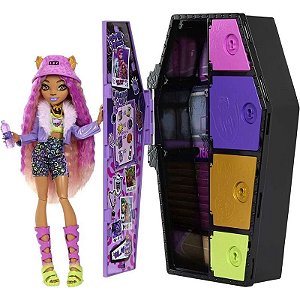 Segredos Skulltimates Clawdeen Wolf - Boneca Monster High da Mattel