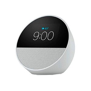 Despertador Inteligente Amazon Echo Spot 2024 com Alexa - Branco