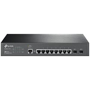 Switch TP-Link T2500G-10TS - Switch Gerenciável 10 Portas Gigabit SFP e Ethernet