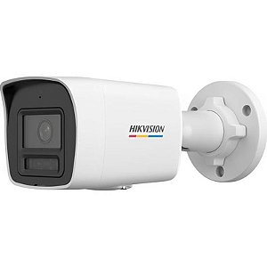 Câmera De Vigilância Hikvision Colorvu Bullet 2.8Mm - Branca E Preta