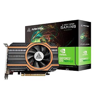 Placa de Vídeo Arktek Nvidia Geforce GT 750TI 4GB GDDR5 - Desempenho Superior para Jogos