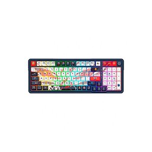 Teclado Mecânico Redragon K686AK-RGB-Pro Eisa - Preto e Branco
