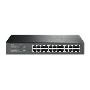 Switch Gigabit Tp-Link SG1024DE com 24 Portas - 1000Mbps - Cinza