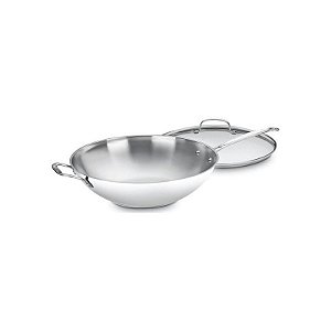 Frigideira Cuisinart Chef S Classic Inoxidável 35Cm - Prata