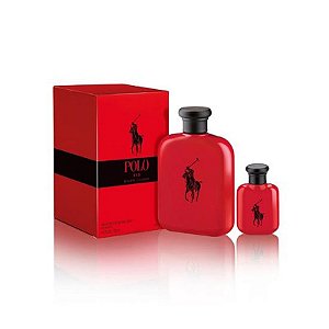 Kit Polo Red Eau de Toilette Masculino 125ML + Miniatura 15ML - 2 Peças