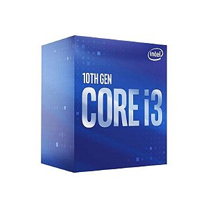 Processador Intel Core i3-10100F 4 Núcleos, 8 Threads, 3.6GHz - LGA 1200 Turbo até 4.3GHz