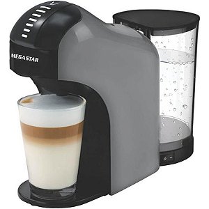 Cafeteira Multifuncional Mega Star 3 Em 1 Caf02G 220V - Cinza E Preto