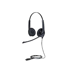 Fone de Ouvido Jabra GN Biz 1500 Duo USB com Cancelamento de Ruído - Preto