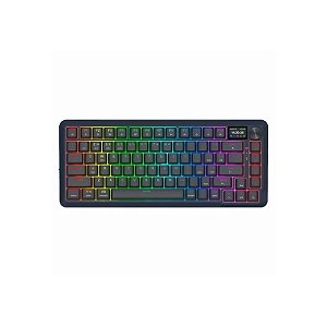 Teclado Gamer Redragon K708-RGB-Pro Sem Fio Linear - Preto com Iluminação RGB