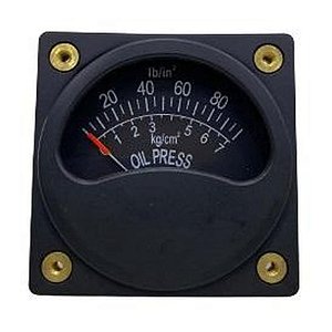 Manômetro de Pressão de Óleo Cfi 0-100 PSI 2-1/4 P2-10PV Professional