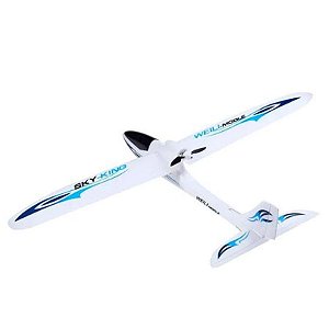 Avião RC Wltoys SKY-King F959S 3 Canais Pronto para Voar - Azul