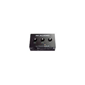 Interface De Áudio M.Audio M-Track Solo