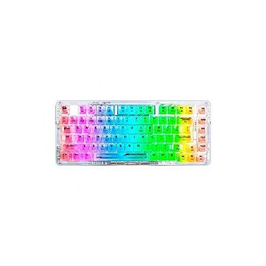 Teclado Mecânico RGB Redragon K649CT-Pro com Design Crystal