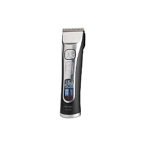 Máquina de Corte de Cabelo M.A.C MC-5812 Recarregável 7W - Cor Preto