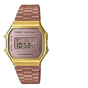 Relógio Digital Casio Unissex Modelo A168Wecm-5Df Com Design Moderno E Versátil
