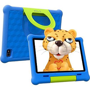 Tablet Infantil G-Tide Klap T1 10 32 Gb - Cinza Com Película E Capa Azul