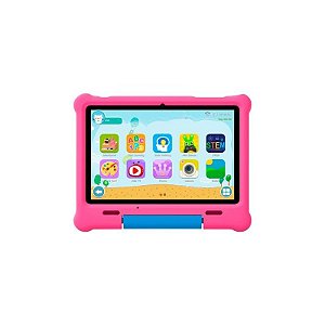 Tablet Infantil G-Tide Klap T1 10 - 2GB RAM, 32GB Armazenamento, Cor Rosado