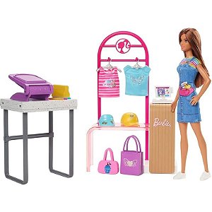 Boneca Barbie Estilista de Moda Mattel - HKT78