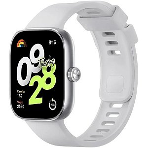 Relógio Inteligente Xiaomi Redmi Watch 4 - M2315W1, Cinza Prateado, Tecnologia Avançada