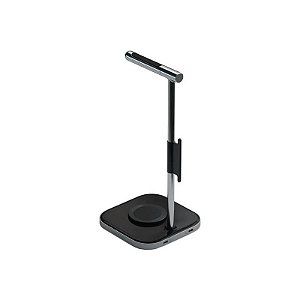 Suporte para Fones de Ouvido Satechi ST-Uchsmcm com Carregador Sem Fio - Preto