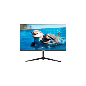 Monitor FTX M22VHDFML 22 Preto com Bisel Fino e Alta Resolução