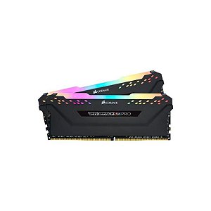 Memória RAM Corsair Vengeance Pro RGB 16GB (2x8GB) DDR4 3600MHz - CMW16GX4M2D3600C18