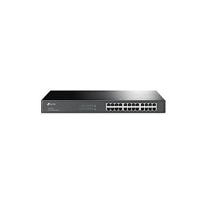 Switch Gigabit TP-Link TL-SG1024, 24 Portas, 1000 Mbps, Preto