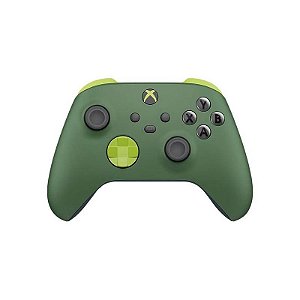 Controle Sem Fio Microsoft Para Xbox Série X S One Remix Edição Especial Verde