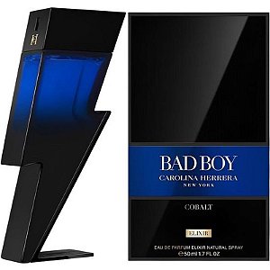Perfume Carolina Herrera Bad Boy Cobalt Elixir Eau de Parfum Masculino 50ML