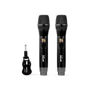 Sistemas de Microfone Sem Fio Dual UHF - Gemini GMU-M200