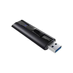 Pendrive Sandisk Extreme Pro 512GB USB 3.2 - Preto - Alta Performance e Velocidade
