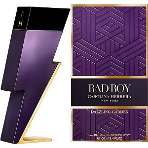 Perfume Carolina Herrera Bad Boy Dazzling Garden Eau De Toilette 100Ml Masculino