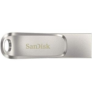 Pen Drive Sandisk Ultra Dual Drive Luxe Usb-C 3.1 512Gb - Prata (Sdddc4-512G-G46)