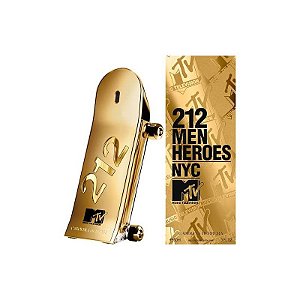 Perfume Carolina Herrera 212 Men Heroes NYC MTV - Eau de Toilette 90ML Masculino