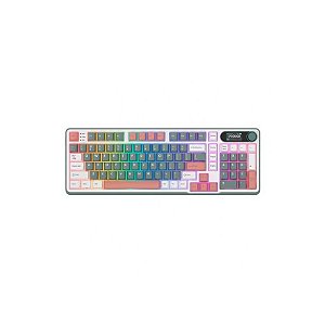 Teclado Mecânico Royal RK-S98, Interruptores Camping Green, Cor Chartreuse