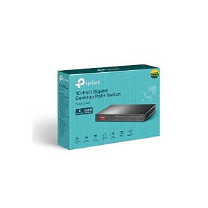 Chaveador De Rede Tp-Link 10 Portas Tl-Sg1210Mp 8 Portas Giga Poe+