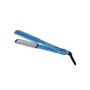 Prancha Alisadora Profissional Babyliss Pro Nano Titanium Azul - Placas 38MM - Bivolt