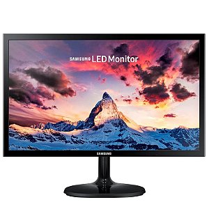Monitor Led Samsung S22F350Fhl 22 Full Hd - Preto - Ecrã Fino E Excelente Qualidade De Imagem