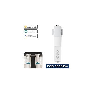 Motor Para Cortina Inteligente Com Controle Zigbee Zemismart Bateria Recarregável