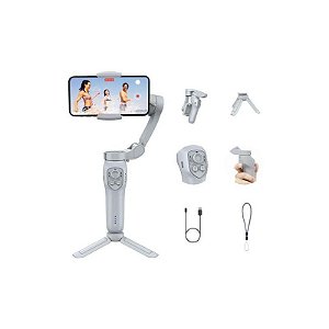 Estabilizador Profissional L7C Pro - Gimbal de 3 Eixos para Câmeras
